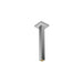 hansgrohe Pulsify E Extension Pipe for Ceiling Mount E, 12", chrome