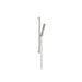 hansgrohe Pulsify E Wallbar Set 100 1-Jet 24", 2.5 GPM, brushed nickel