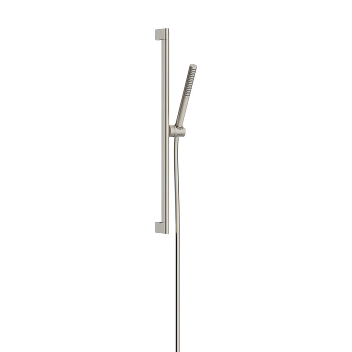 hansgrohe Pulsify S Wallbar Set 100 1-Jet 24", 2.5 GPM, brushed nickel
