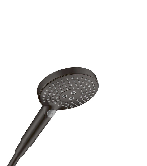 hansgrohe Raindance Select S Handshower 120 3-Jet PowderRain, 1.75 GPM, matte black