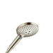 hansgrohe Raindance Select S Handshower 120 3-Jet PowderRain, 2.5 GPM, polished nickel