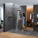hansgrohe Rainfinity Showerhead 250 1-Jet, 2.5 GPM, matte white - view 3