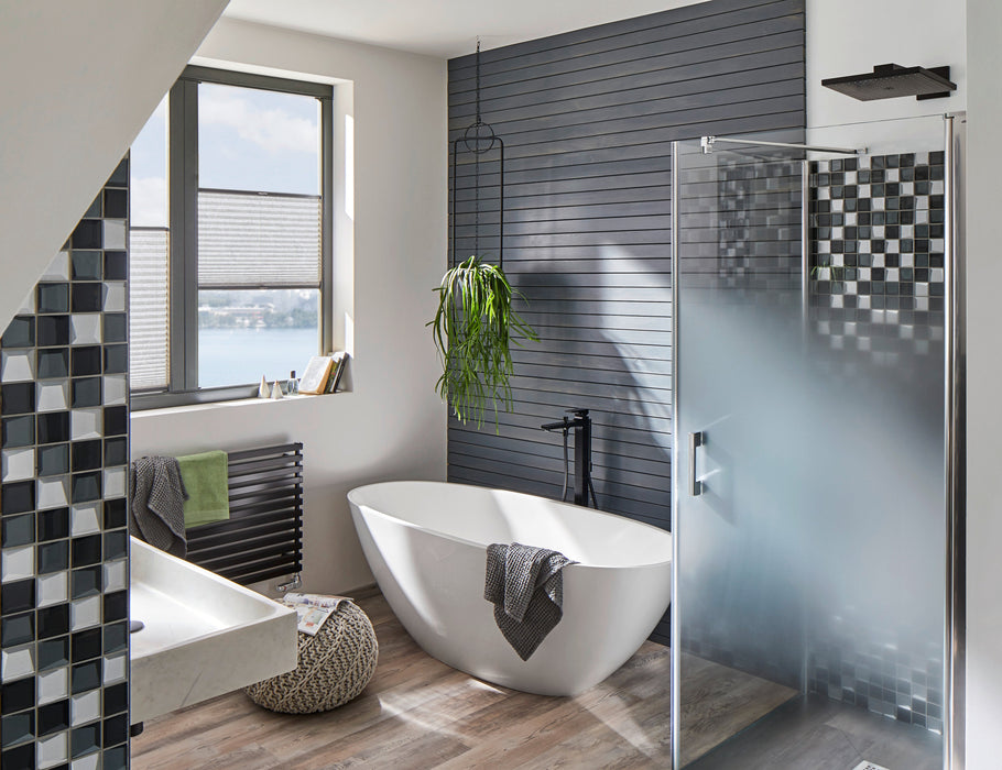 hansgrohe Raindance E Showerhead 300 1-Jet, 1.8 GPM, matte black - view 4