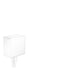 hansgrohe FixFit Wall Outlet Square with Check Valves, matte white
