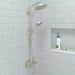 hansgrohe Croma Showerhead 220 1-Jet, 2.5 GPM, brushed nickel - view 2