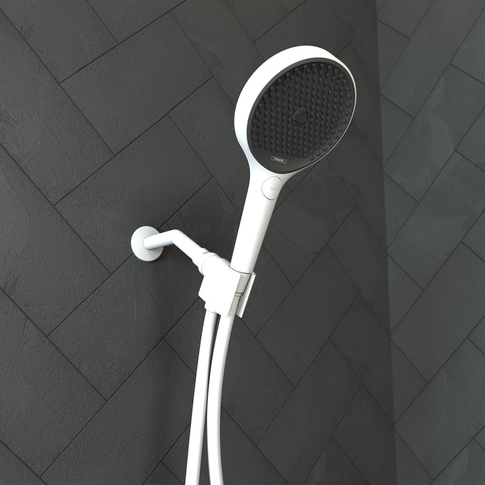 hansgrohe Rainfinity Handshower 130 3-Jet, 2.5 GPM, matte white - view 2