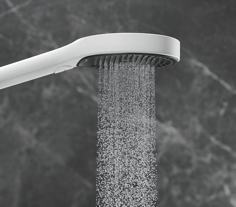 hansgrohe Rainfinity Handshower 130 3-Jet, 2.5 GPM, matte white - view 5