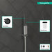 hansgrohe Rainfinity Baton Handshower 100 1-Jet, 1.75 GPM, chrome - view 3