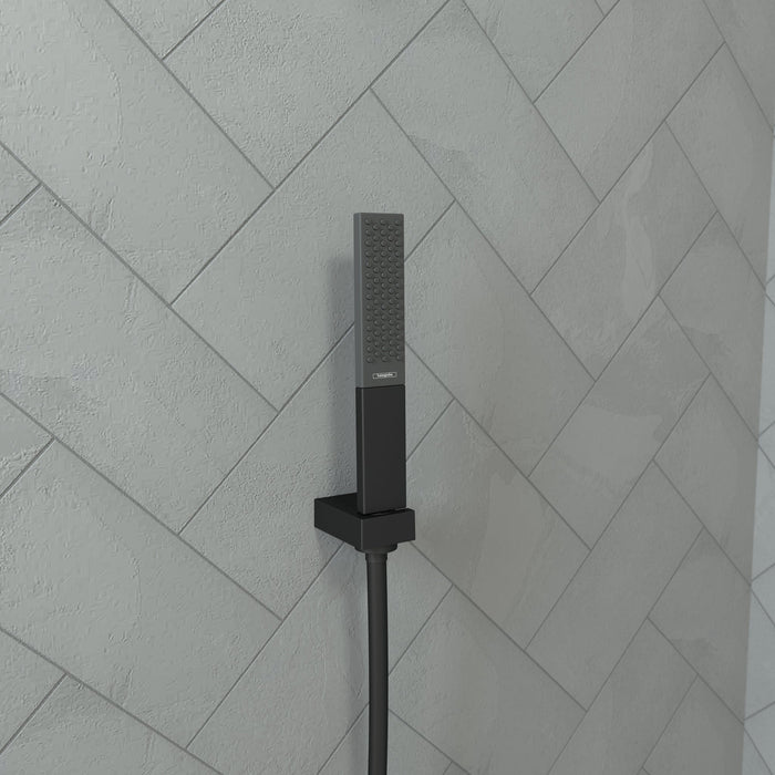 hansgrohe Rainfinity Baton Handshower 100 1-Jet, 1.75 GPM, matte black - view 2