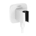 hansgrohe FixFit Q Wall Outlet with Handshower Holder, matte white