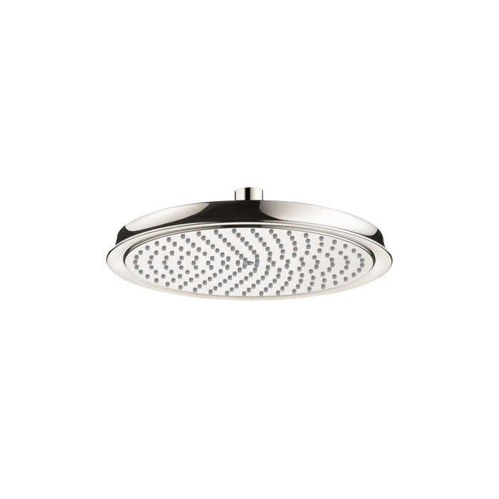 hansgrohe Raindance Classic Showerhead 240 1-Jet PowderRain, 1.75 GPM, polished nickel