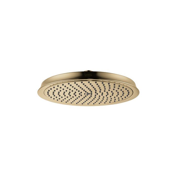 hansgrohe Raindance Classic Showerhead 240 1-Jet PowderRain, 2.5 GPM, brushed bronze