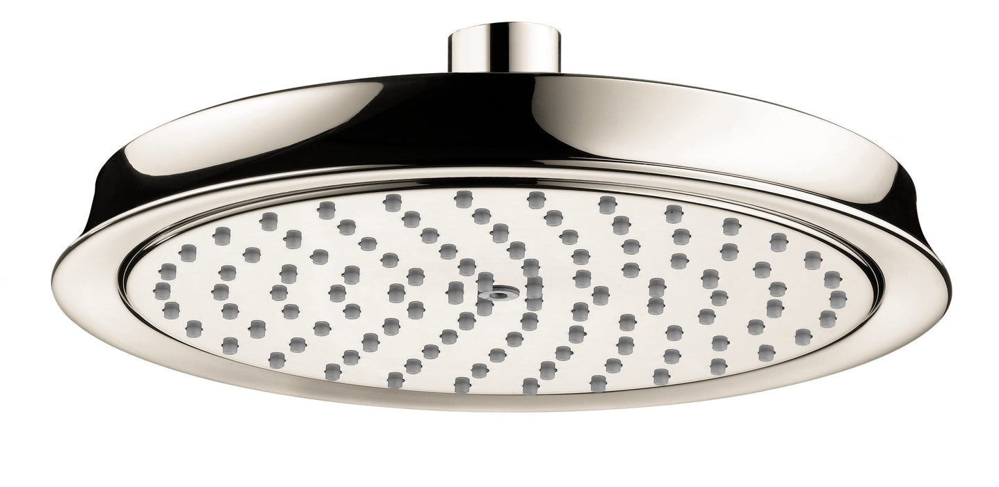 hansgrohe Raindance Classic Showerhead 180 1-Jet Rain, 1.75 GPM, polished nickel