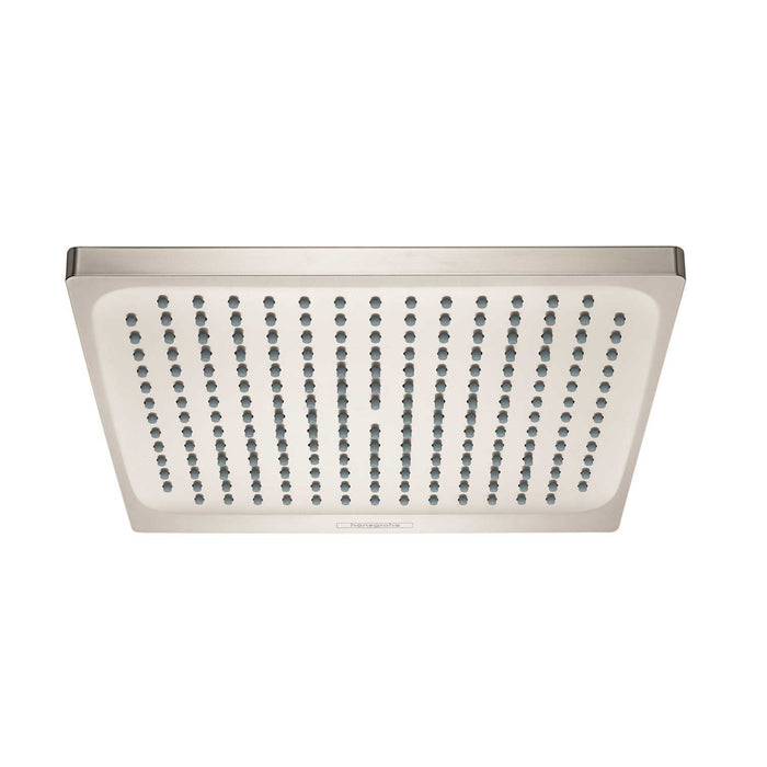 hansgrohe Crometta E Showerhead 240 1-Jet, 2.5 GPM, brushed nickel