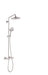 hansgrohe Raindance S Showerpipe 240 1-Jet, 2.5 GPM, brushed nickel