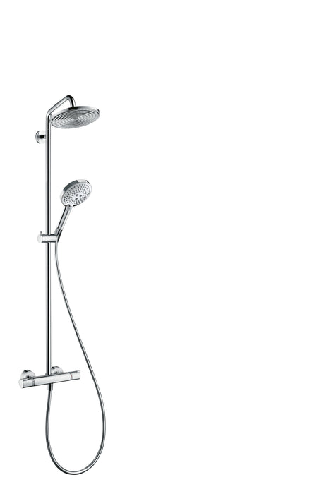 hansgrohe Raindance S Showerpipe 240 1-Jet, 2.5 GPM, chrome
