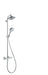 hansgrohe Raindance S Showerpipe 240 1-Jet, 2.5 GPM, chrome