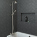 hansgrohe Croma Showerpipe 150 1-Jet with Tub Filler, 2.0 GPM, brushed nickel - view 2