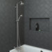 hansgrohe Croma Showerpipe 150 1-Jet with Tub Filler, 2.0 GPM, chrome - view 2