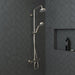 hansgrohe Croma Showerpipe 150 1-Jet, 2.0 GPM, brushed nickel - view 2