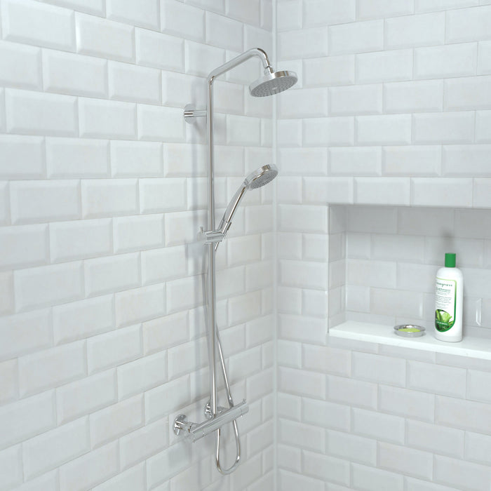 hansgrohe Croma Showerpipe 150 1-Jet, 2.0 GPM, chrome - view 2