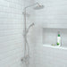 hansgrohe Croma Showerpipe 220 1-Jet, 2.5 GPM, chrome - view 2