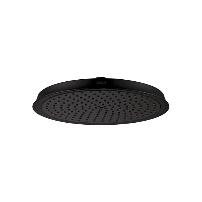 hansgrohe Raindance Classic Showerhead 240 1-Jet, 1.75 GPM, matte black