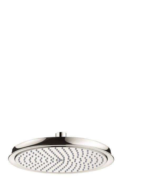 hansgrohe Raindance Classic Showerhead 240 1-Jet, 1.75 GPM, polished nickel