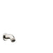 hansgrohe Showerarm, polished nickel