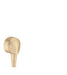 hansgrohe FixFit Wall Outlet with Check Valves, brushed bronze
