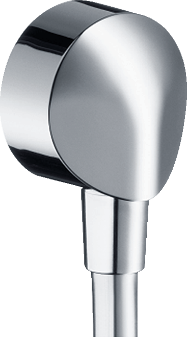 hansgrohe FixFit Wall Outlet with Check Valves, chrome