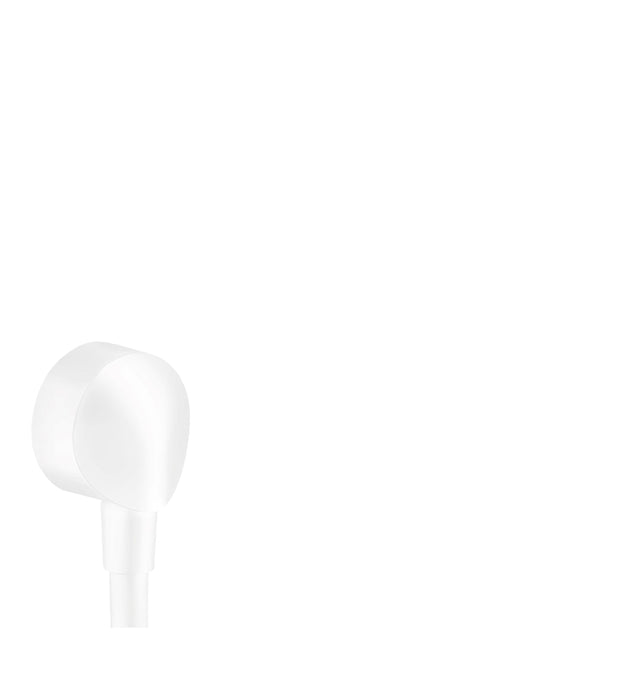 hansgrohe FixFit Wall Outlet with Check Valves, matte white