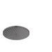 hansgrohe Raindance S Showerhead 240 1-Jet PowderRain, 2.5 GPM, brushed black chrome