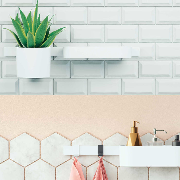 hansgrohe WallStoris Wall Bar, 28", matte white - view 3