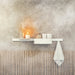 hansgrohe WallStoris Wall Bar, 28", matte white - view 4