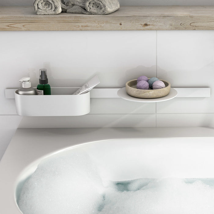 hansgrohe WallStoris Storage Basket- Deep, matte white - view 2