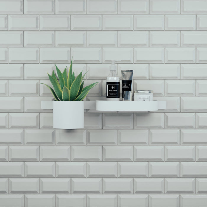 hansgrohe WallStoris Storage Basket, matte white - view 2