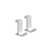 hansgrohe WallStoris Towel Hook- Wide, matte white