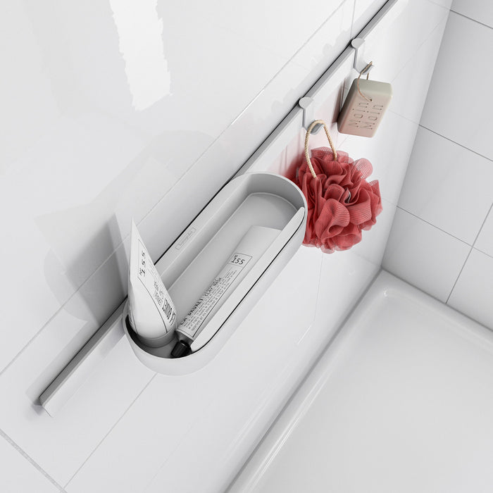 hansgrohe WallStoris Towel Hook- Wide, matte white - view 2