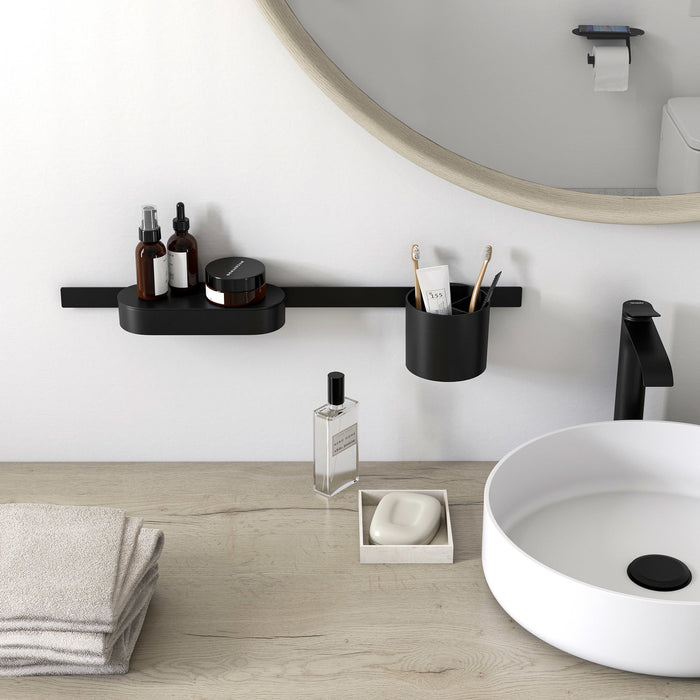 hansgrohe WallStoris Cover for Storage Basket, matte black - view 3