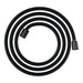 hansgrohe DesignFlex Textile Handshower Hose, 80", brushed black chrome