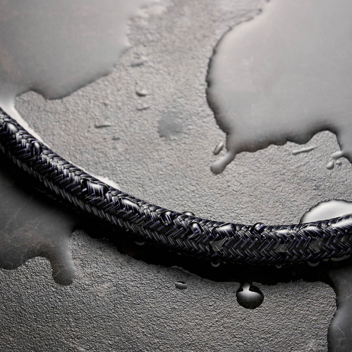 hansgrohe DesignFlex Textile Handshower Hose, 80", brushed black chrome - view 5