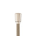 hansgrohe DesignFlex Textile Handshower Hose, 80", brushed bronze - view 2