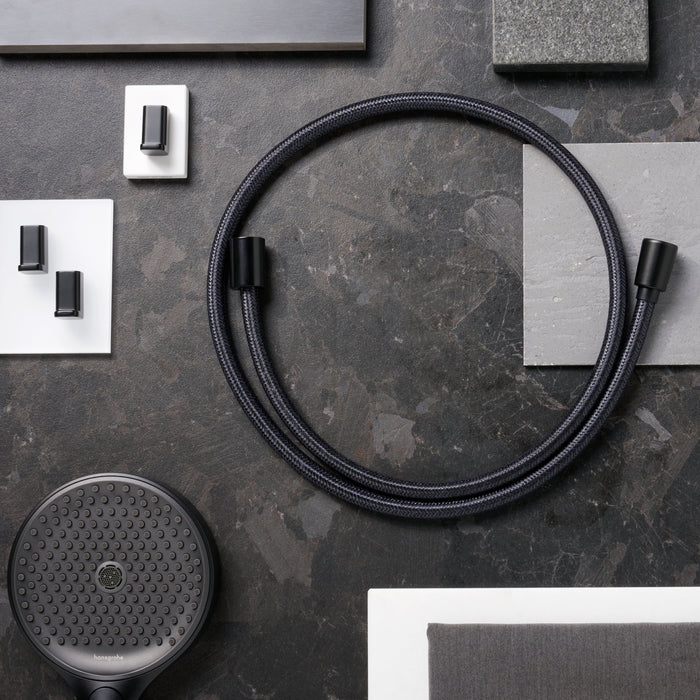 hansgrohe DesignFlex Textile Handshower Hose, 80", matte black - view 3