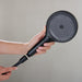 hansgrohe DesignFlex Textile Handshower Hose, 80", matte black - view 5
