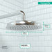 hansgrohe Raindance Classic Showerhead 180 1-Jet, 2.5 GPM, chrome - view 4