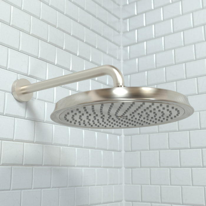 hansgrohe Raindance Classic Showerhead 240 1-Jet, 2.5 GPM, brushed nickel - view 2
