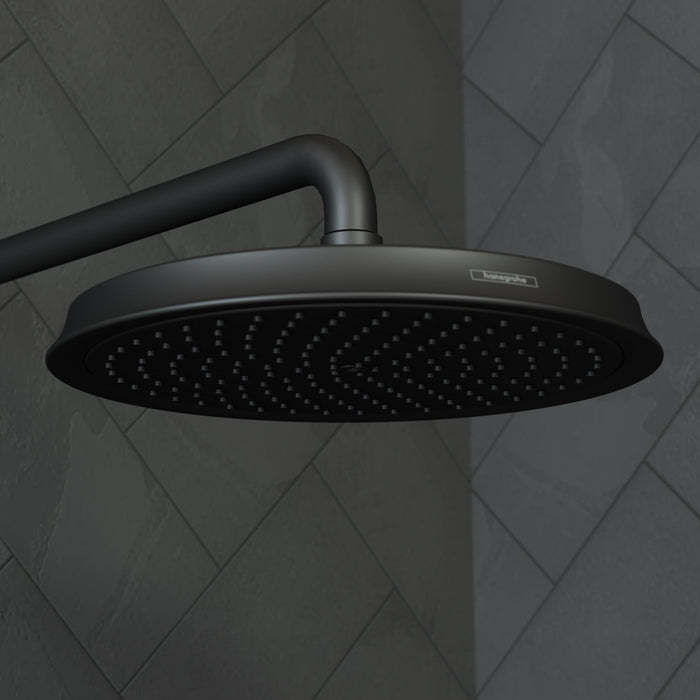 hansgrohe Raindance Classic Showerhead 240 1-Jet, 2.5 GPM, matte black - view 2