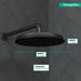 hansgrohe Raindance Classic Showerhead 240 1-Jet, 2.5 GPM, matte black - view 4