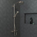 hansgrohe Raindance Classic Showerhead 240 1-Jet, 2.5 GPM, polished nickel - view 2